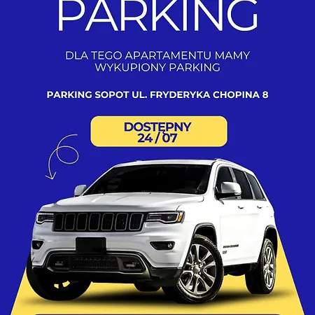 Agapella Apartamenty- Kosciuszki Centrum, Free Parking Apartmán Sopoty